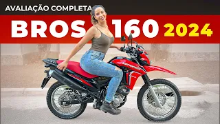 TESTE BROS 160 2024 PONTOS POSITIVOS E NEGATIVOS, CONSUMO, SEGURO NOVA BROS 160 | AVALIAÇÃO