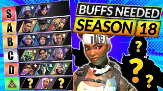 3 Legends that NEED BIG BUFFS in Season 18 - (Do NOT Main These!) - Apex Legends Guide