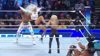 B-Fab kick Zelina Vega 10/28/22