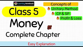Class 5 Maths Money Chapter