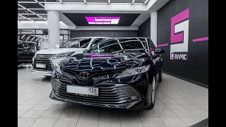 Расширение функций штатной магнитолы Camry 2019