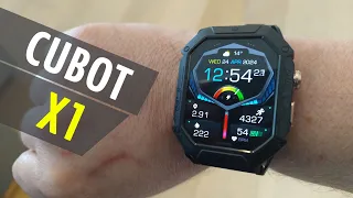 CUBOT X1 - Lo smartwatch RUGGED dall'autonomia INFINITA ed un super DISPLAY AMOLED