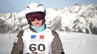 Bastien passe l'Epreuve Technique du DE ski