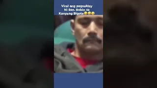 Ang pagsuklay ni Idol Robin Padilla sa kanyang Bigote, Viral 😂 #showbiz #mybloopers  #raffytulfo