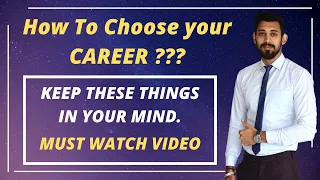 What's the Best Career Option for you | Understand this | Select the best career for yourself.