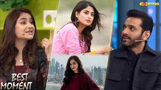 Best Moment 04 - Yumna Zaidi & Wahaj Ali | Hassan Choudary | The Talk Talk Show | Express TV