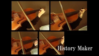 【Yuri!!! on Ice 】History MakerTVサイズ弾いてみた【Violin】