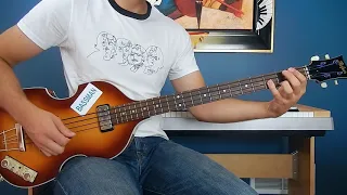 The Beatles - Something - Bass Cover - Hofner