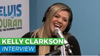 Kelly Clarkson Celebrates 'Hamilton Mixtape' + Jokes About Forgetting Lyrics | Elvis Duran Show