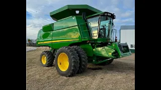 2009 John Deere 9570 STS Combine with 0 Hours - Never Used - For Sale in South Dakota