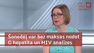 Šonedēļ var bez maksas nodot C hepatīta un HIV analīzes