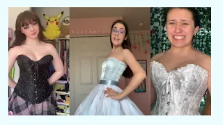 👗📏 nine inch waist trend | "you bring the corset, we'll bring the cinchers" ~ tiktok compilation 📏👗