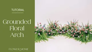 Grounded Ceremony Arch for Your DIY Wedding by Flower Moxie