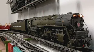 New York Central berkshire , short overview, pulls mixed freight.