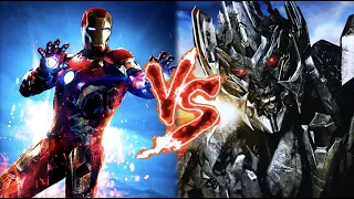 Iron Man Vs MEGATRON - Epic Supercut Battle!