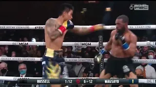 Boxing full fight highlights II Gary Russell vs Mark Magnefico Magsayo II Featherweight Championship