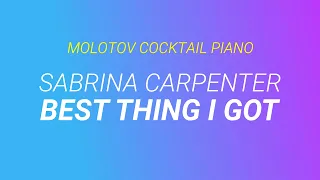 Best Thing I Got ⬥ Sabrina Carpenter 🎹 cover by Molotov Cocktail Piano