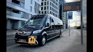 Minibus Cuby Sprinter XXL 8666mm 25+1+1 [Construction on Panelvan]