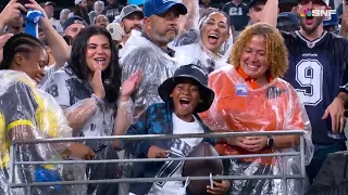 Dallas Cowboys TrevonDiggs gave Aaiden the game ball