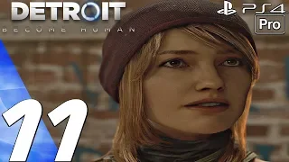 Detroit Become Human - Gameplay Walkthrough Part 11 - Capitol Park & Freedom March (PS4 PRO)