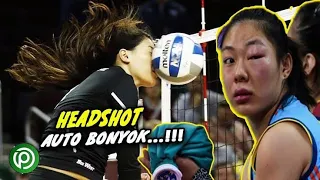 10 Smash Headshot Tersadis di pertandingan Dunia Voli Putri