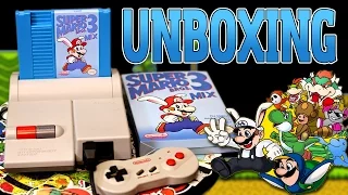 Super Mario Bros. 3 Mix Unboxing & Gameplay {Homebrew NES Rom Hack}