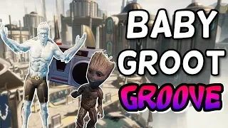 How To Unlock Dancing Baby Groot | Iceman in VR | Marvel Powers United VR