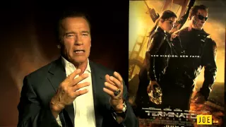 JOE meets Arnold Schwarzenegger