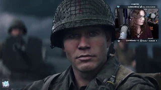 Call of Duty WWII Campaign Playthrough | Beginning D-Day ~ Mission 1 (Part 1)