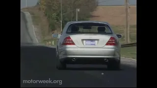 Motorweek 2001 Mercedes Benz CL600 and S600 Road Test
