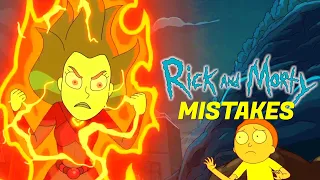 A Rickconvenient Mort | Rick and Morty Goofs | Movie Mistakes - Review - Fails