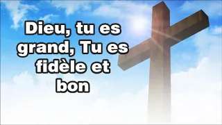 IL est Exalté & Dieu Tu es Grand - playback karaoké - He is exalted & Great is The Lord