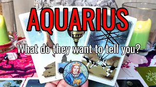 Aquarius - THEIR TRUE THOUGHTS AND FEELINGS REVEALED ♒ ~ They love you in an over reactive way!