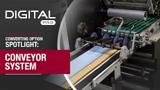 Mark Andy Digital Pro 3 - Inline Sheeting and Conveyor System