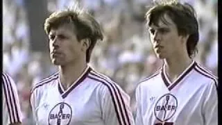 German Cup Final 1985 (Uerdingen v Bayern) (1/4)