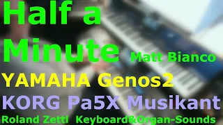 Half a Minute: Matt Bianco (Cover mit YAMAHA Genos2 und KORG Pa5X Musikant)