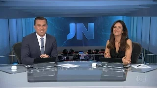 [HD] Jornal Nacional - Encerramento com a Monalisa e Bocardi - 08/10/2016