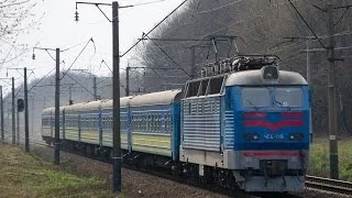 ЧС4-119 (КВР) с поездом 186 Киев - Шостка