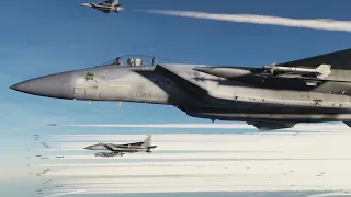 500 Fighters Dogfight Video Remake [Uncensored] (Ft. Red vs  Blue - Falling Towards the Sky)