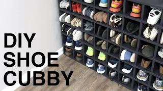 Easy Shoe Cubby : Speed Build