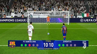 PES 2020 | Barcelona vs Juventus | UEFA Champions League Final | Penalty Shootout | Messi vs Ronaldo