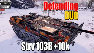 Strv 103B: Defending duo