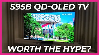 Samsung S95B QD-OLED TV Hands-On | Worth the Hype?