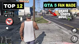 TOP 12 😱 Realistic GTA V Fan Made Games For Mobile That Will Blow Your Mind!