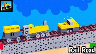 FANCADE - Rail Roads Cargo Train & Modular Train 🚂🚋 || All Levels Gameplay Walkthrough #223