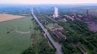 (4K)  Кривой Рог Гранитный карьер 17 квартал,Терновской парк. DJI Mavic Air 2