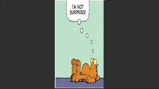 Reading random Garfield comics