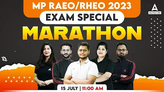 MP RAEO Marathon Class | MP RAEO Exam Preparation | MP RAEO Classes | Complete Information