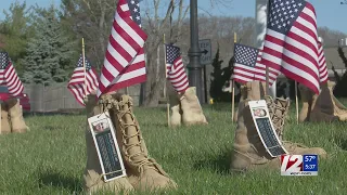 ‘These are our brothers and sisters’: Warwick display honors fallen RI veterans
