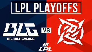 BLG vs NIP Highlights ALL GAMES | LPL 2024 Spring Playoffs | Bilibili Gaming vs Ninjas In Pyjamas